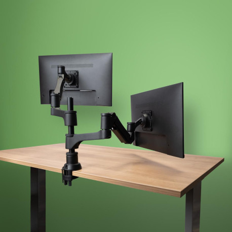 R-Go Tools R-Go Caparo 4 Twin Monitor Arm (RGOVLCA4TWSI)