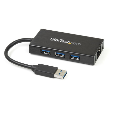 STARTECH HUB USB 3.0 3 PORTS AVEC (ST3300GU3B)