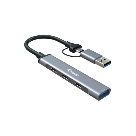 Equip 4-Port Usb 3.2 Gen 1/2.0 Hub, 