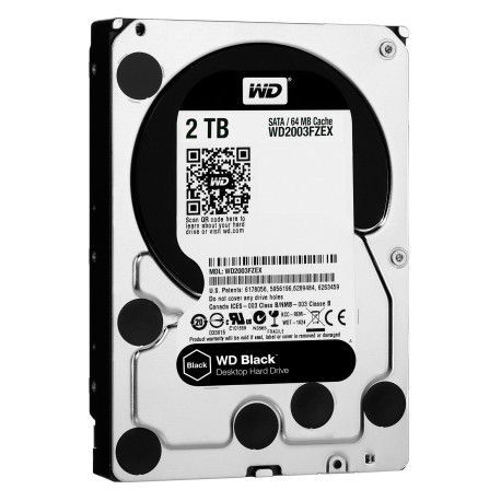 WESTERN DIGITAL 2TB BLACK 64MB (WD2003FZEX)