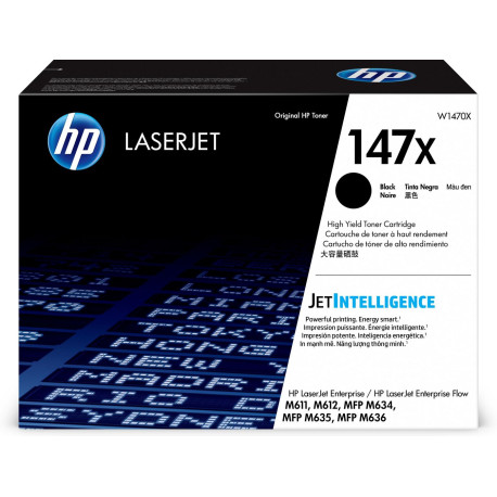  HP Toner Noir(e) W1470X 147X ~25200 Pages