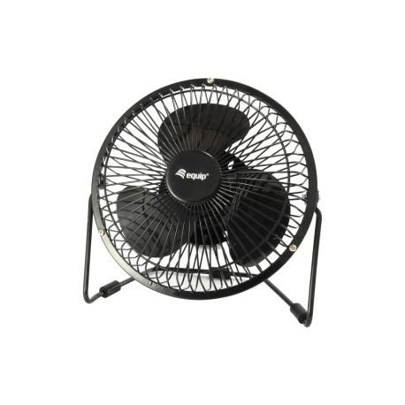 Equip Household Fan Black 