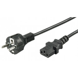MicroConnect Power Cord CEE 7/7 - C13 0.5m (PE020405)