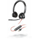 Poly Headset - Blackwire 3320 - On-Ear- 3300 Series USB-A (214012-01)