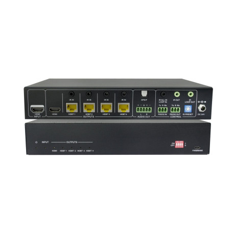 Vivolink HDBT 2.0 splitter 1x4 with 