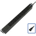 Lanview POWER STRIP 19 - 9 WAYS - 1U 