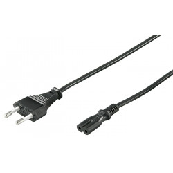 MicroConnect Power Cord Notebook 0.5m Black (PE030705)