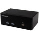 StarTech.com StarTech.com 2-port KVM switch with dual VGA and 2x USB hub (SV231DVGAU2A)