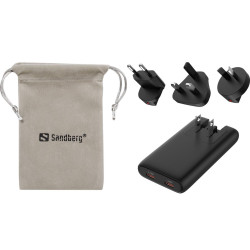 Sandberg 4in1 TravelCharger 65W Black (441-77)
