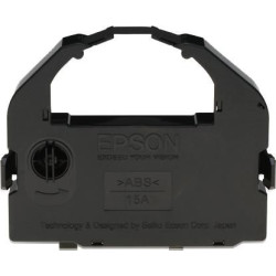 Epson Ruban encreur Noir(e) C13S015262 S015016 Tissu ruban couleur