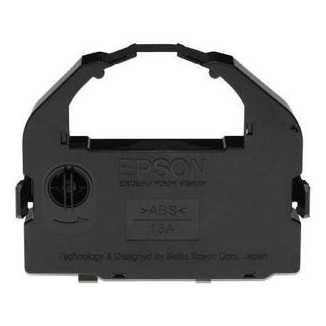 Epson Ruban encreur Noir(e) C13S015262 S015016 Tissu ruban couleur