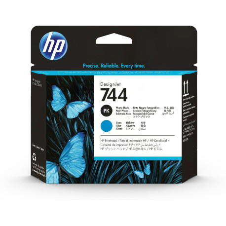  HP Tête d'impression Noir (photo) / Cyan F9J86A 744