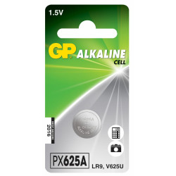 GP ALKALINE BUTTON Battery PX625A 