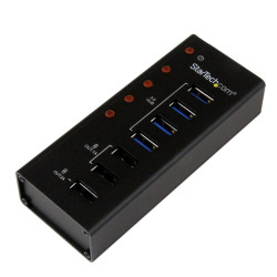 StarTech.com 4PT USB3 HUB PLUS 3 CHARGE PTS (ST4300U3C3)