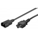 MicroConnect Power Cord C5 - C14 1m (PE080610)