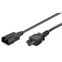 MicroConnect Power Cord C5 - C14 1.8m (PE080618)