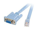 CISCO CONSOLE CABLE 6FT WITH (CAB-CONSOLE-RJ45)