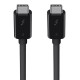 Belkin 0.8 M 40 Gbit/S Black 