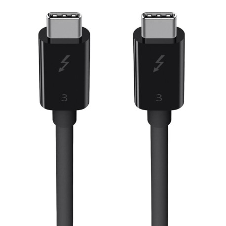 Belkin 0.8 M 40 Gbit/S Black 