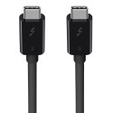 Belkin 0.8 M 40 Gbit/S Black 