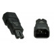 MicroConnect Power Adapter C14 - C7 M-F (PE147AD)