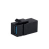MicroConnect USB-A Female-Female Keystone 