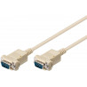 MicroConnect D-SUB/RS-232 - D-SUB/RS-232 2m (SCSEHH2)