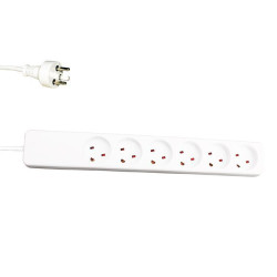 Garbot Plast Power Strip 6-way EDB 
