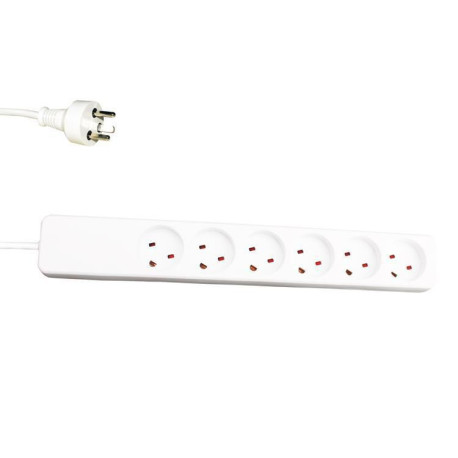 Garbot Plast Power Strip 6-way EDB 