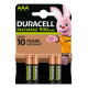 Duracell Staycharged Aaa (4Pcs) 