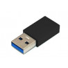 MicroConnect USB3.0 A - USB-C M-F, Black (USB3.0ACF)