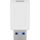 MicroConnect USB3.0 A - USB-C M-F, White (USB3.0ACFW)