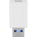 MicroConnect USB3.0 A - USB-C M-F, White (USB3.0ACFW)