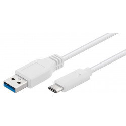 MicroConnect Gen1 USB C-A Cable, 0.5m (USB3.1CA05W)