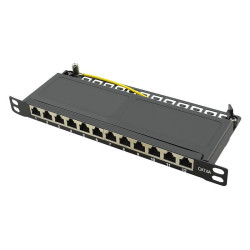 LogiLink Cat.6A Patch Panel 12-Port 