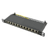 LogiLink Cat.6A Patch Panel 12-Port 