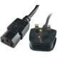 LOGON POWER CABLE 1.8 M UK TYPE 5A 
