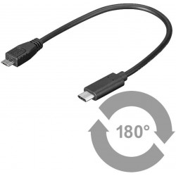 MicroConnect USB-C to USB2.0 Micro B 0.2M (USB3.1CAMB02)