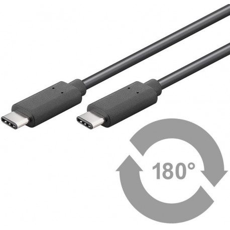 MicroConnect USB-C 3.2 Gen2 Cable, 1m (USB3.1CC1)