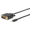 MicroConnect USB-C to DVI-D Cable 1.8m (USB3.1CDVI18B)