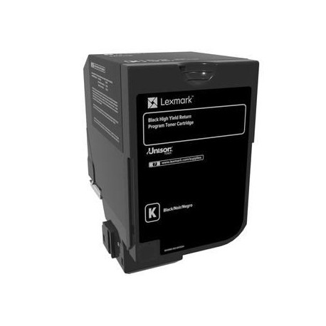 Lexmark TONER CARTRIDGE BLACK (74C2HK0)