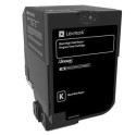 Lexmark TONER CARTRIDGE BLACK (74C2HK0)