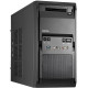 Chieftec Mini tower, f/ micro ATX, 1 x USB 3.0, 2 x USB 2.0, Audio In/Out, SECC 0.6mm, Black