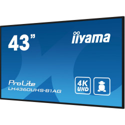 iiyama 43 3840x2160, UHD VA panel, (LH4360UHS-B1AG)