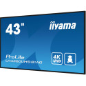 iiyama 43" 3840x2160, UHD VA panel, (LH4360UHS-B1AG)