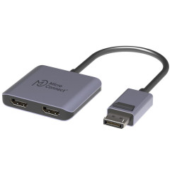 MicroConnect DisplayPort to 2x HDMI female 