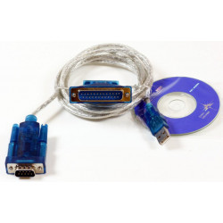 MicroConnect USB A - Serial DB9 M-M 2m (USBADB25)