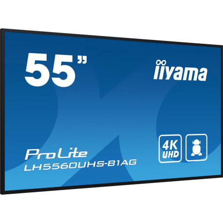 iiyama 55 3840x2160, UHD VA panel, (LH5560UHS-B1AG)