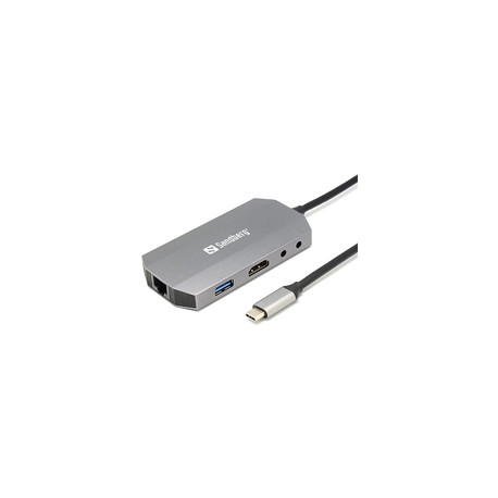 Sandberg USB-C 6-in1 Travel Dock (136-33)