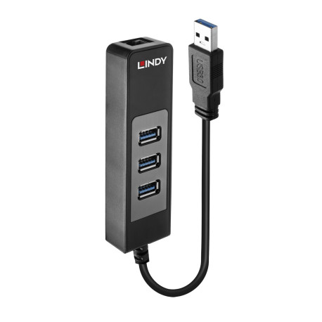 Lindy Usb 3.1 Hub & Gigabit Ethernet Adapter (43176)